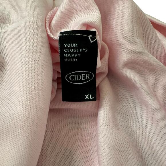 CIDER Cherry Heart Mini Dress Sz XL Women Barbiecore Lace Strappy Date Festival - Picture 6 of 8